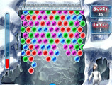冰雪人氣泡的的泡沫遊戲